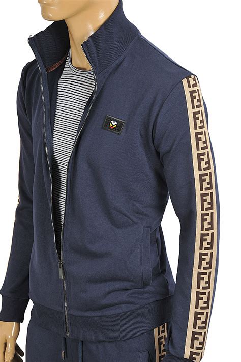 fendi tracksuit mens cheap|fendi trench coat men's.